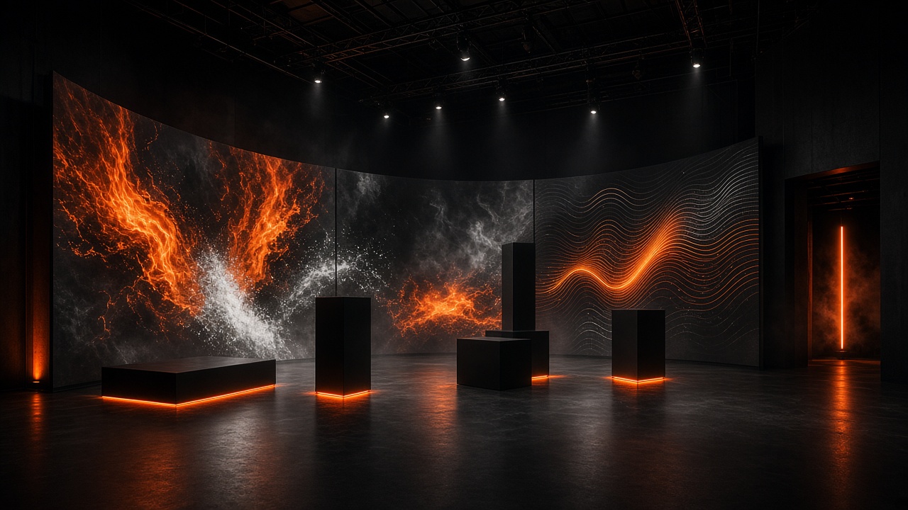 Brand activation floor concept visual