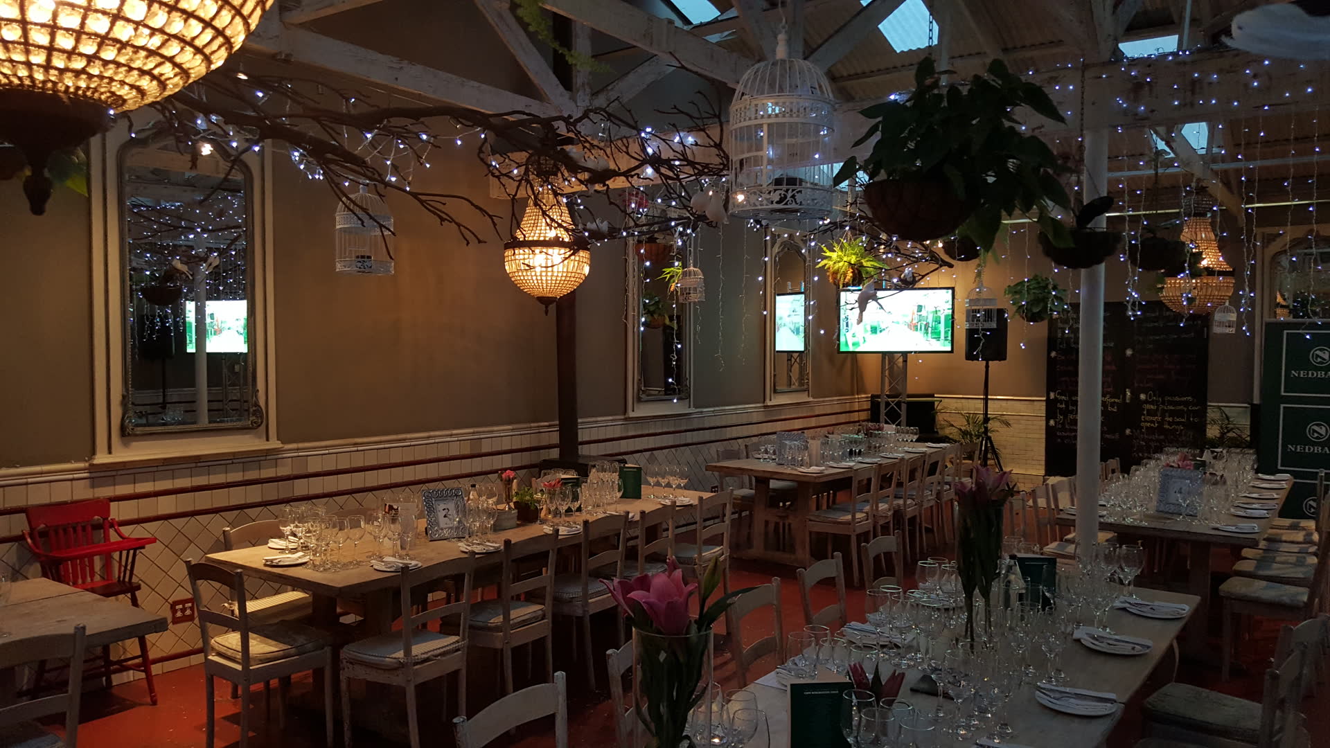 Décor and event floor designed by 360 Vision Events